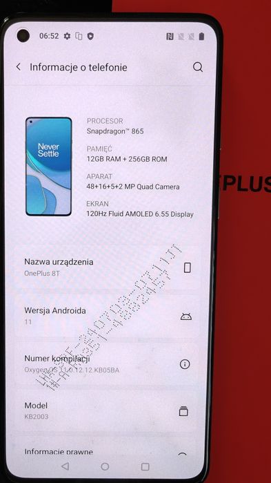 OnePlus 8T 12GB / 256GB - nowy