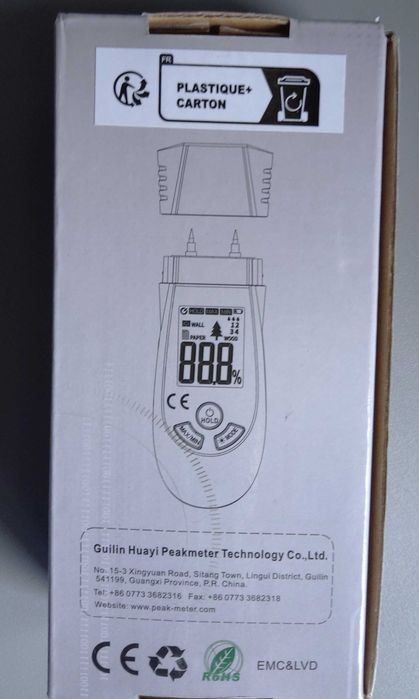 Miernik Wilgotności PM6811A Peak Meter