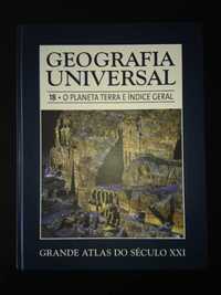 Enciclopédia Universal de Geografia – 18 volumes – Como Nova