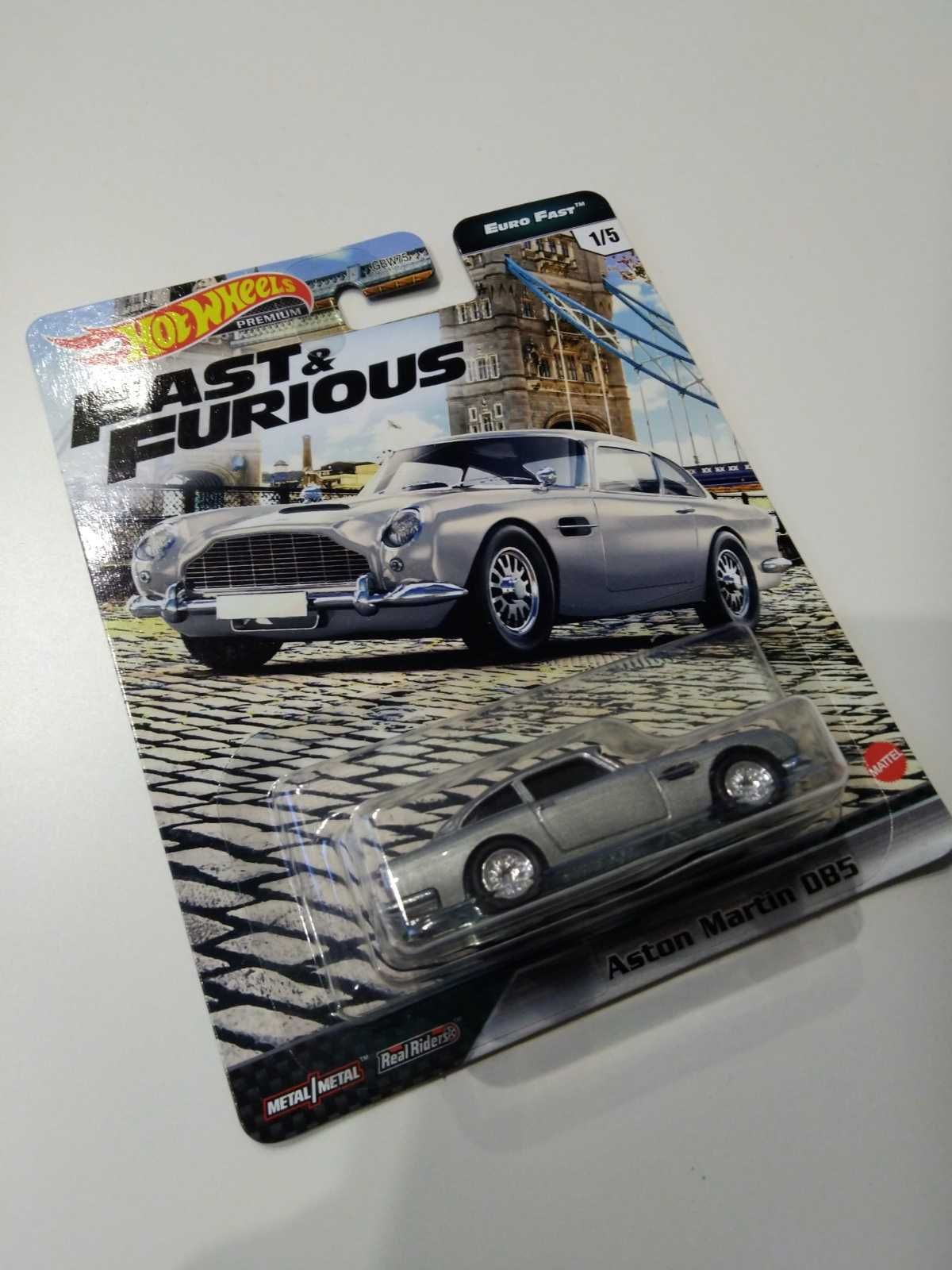 Hot Wheels Fast and Furious Aston Martin DB5 James Bond No Time To Die