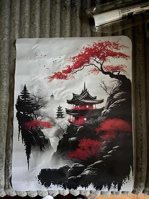 Японські пейзажі на полотні