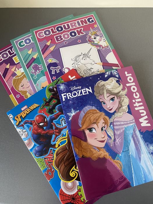 Розмальовки дитячі