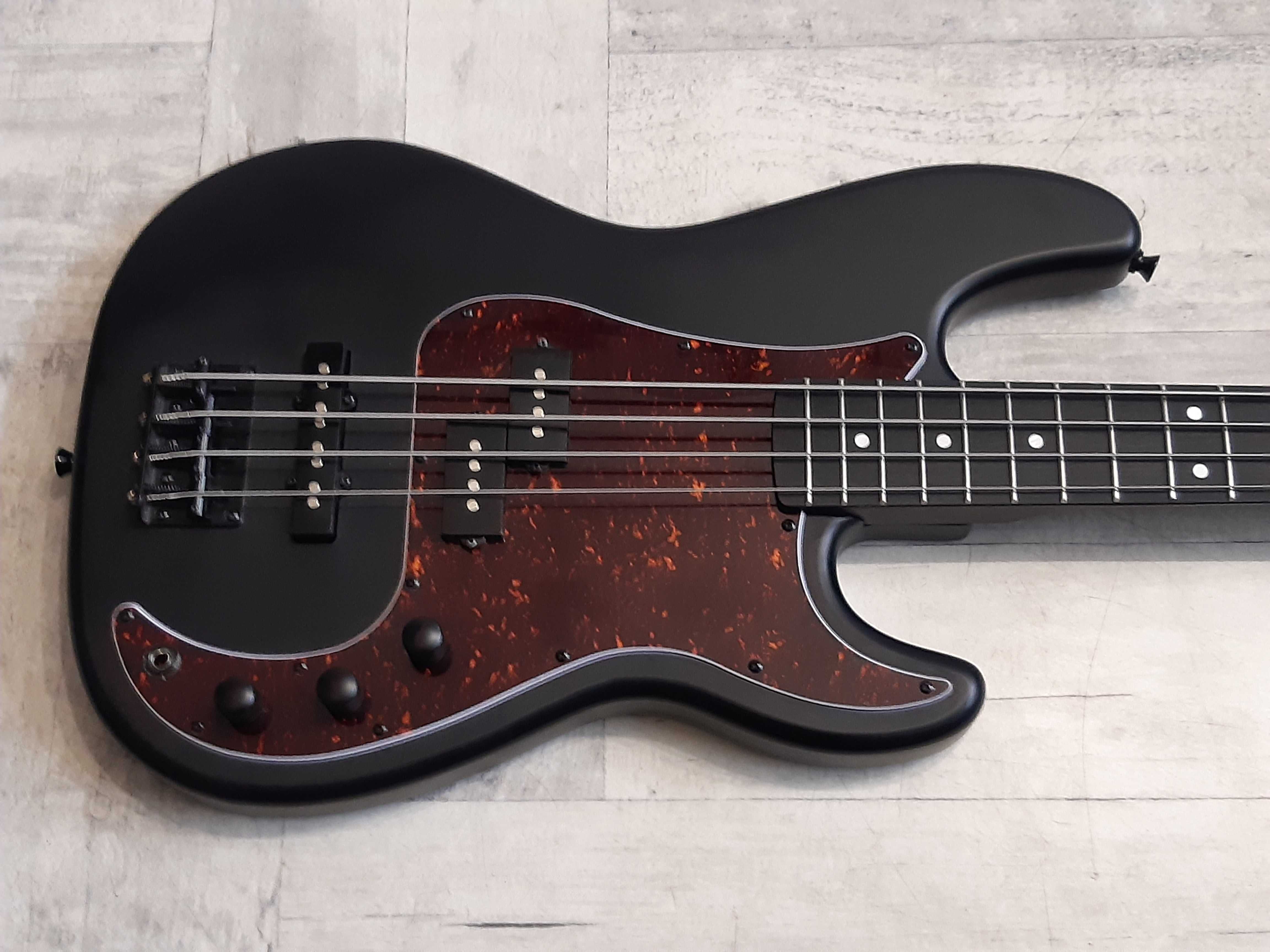 Gitara Basowa HB Precision Bass -Black Matt- wysyłka Gratis - zamiana