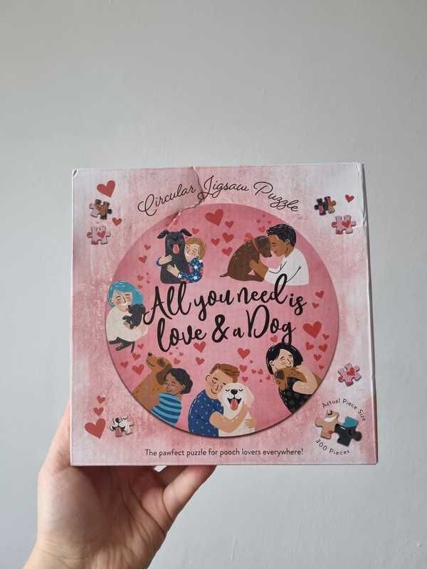 All you need is a dog puzzle valentines pies piesek walentynki