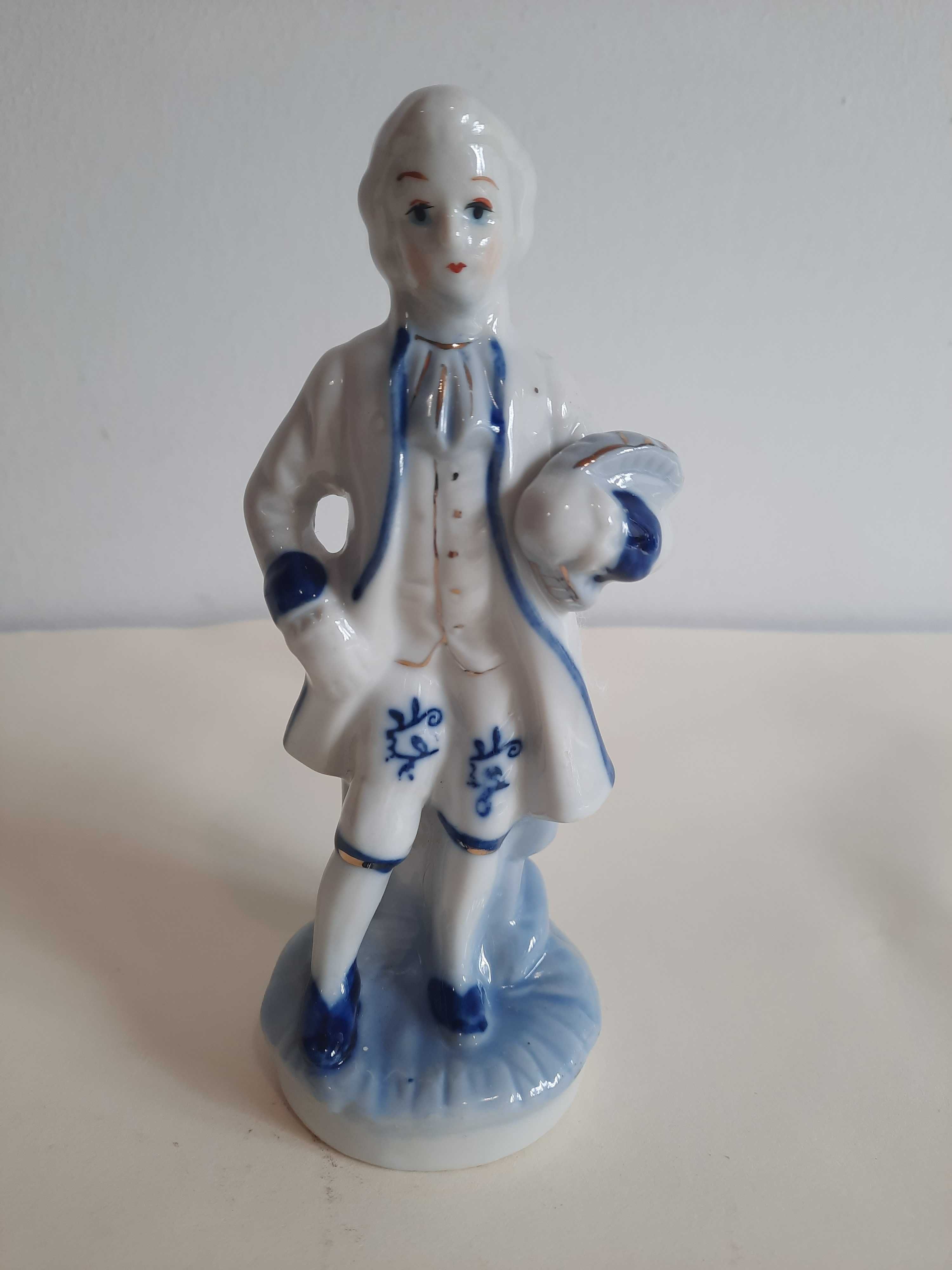 Figurka porcelanowa retro - Panicz