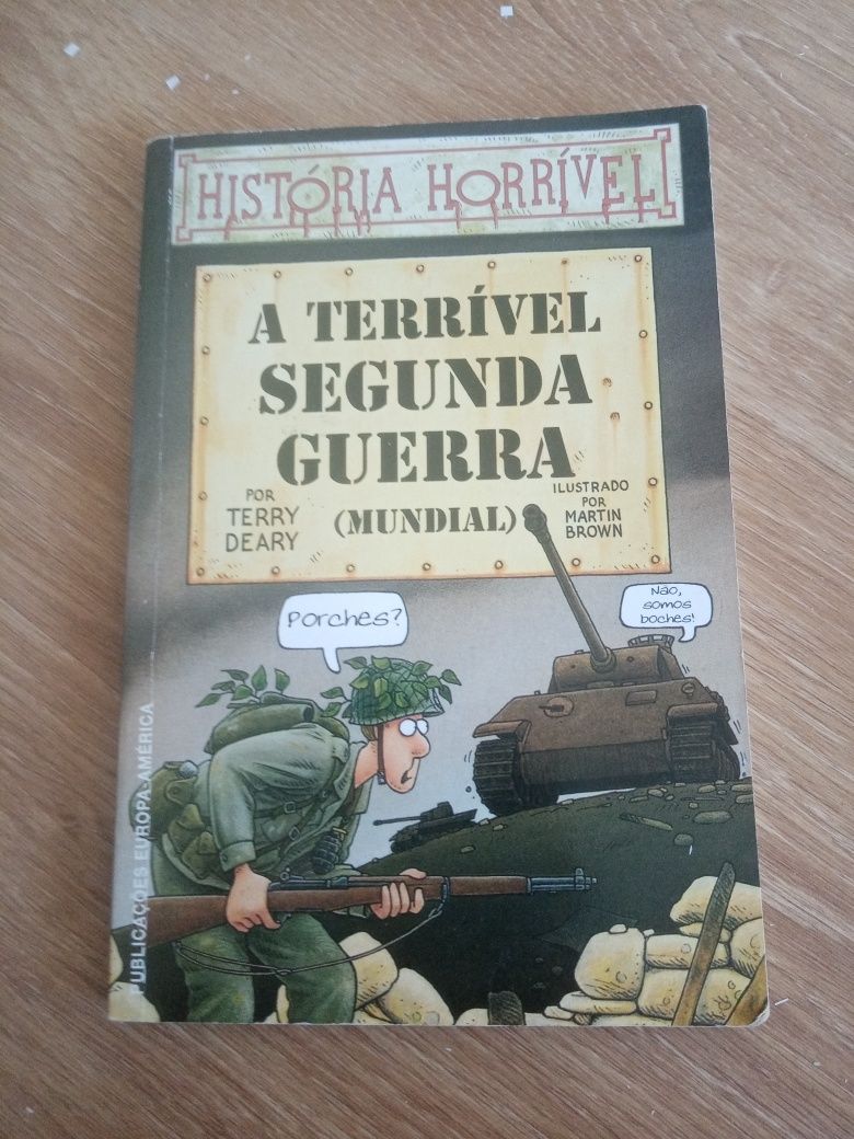 A terrível segunda guerra mundial de Terry deary