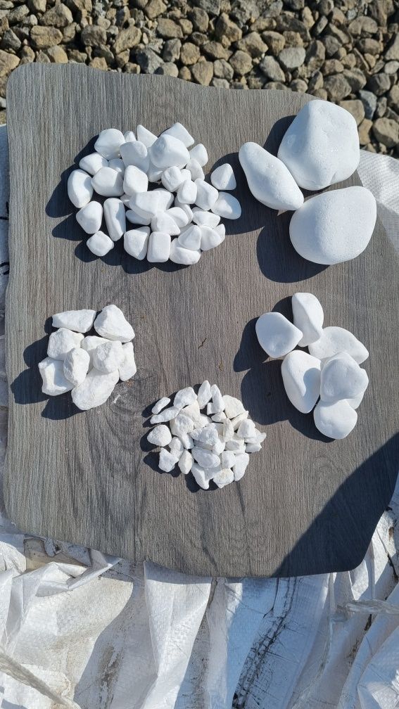 Grys kamien ogrodowy Grecki Thassos śnieżnobiały bialy
