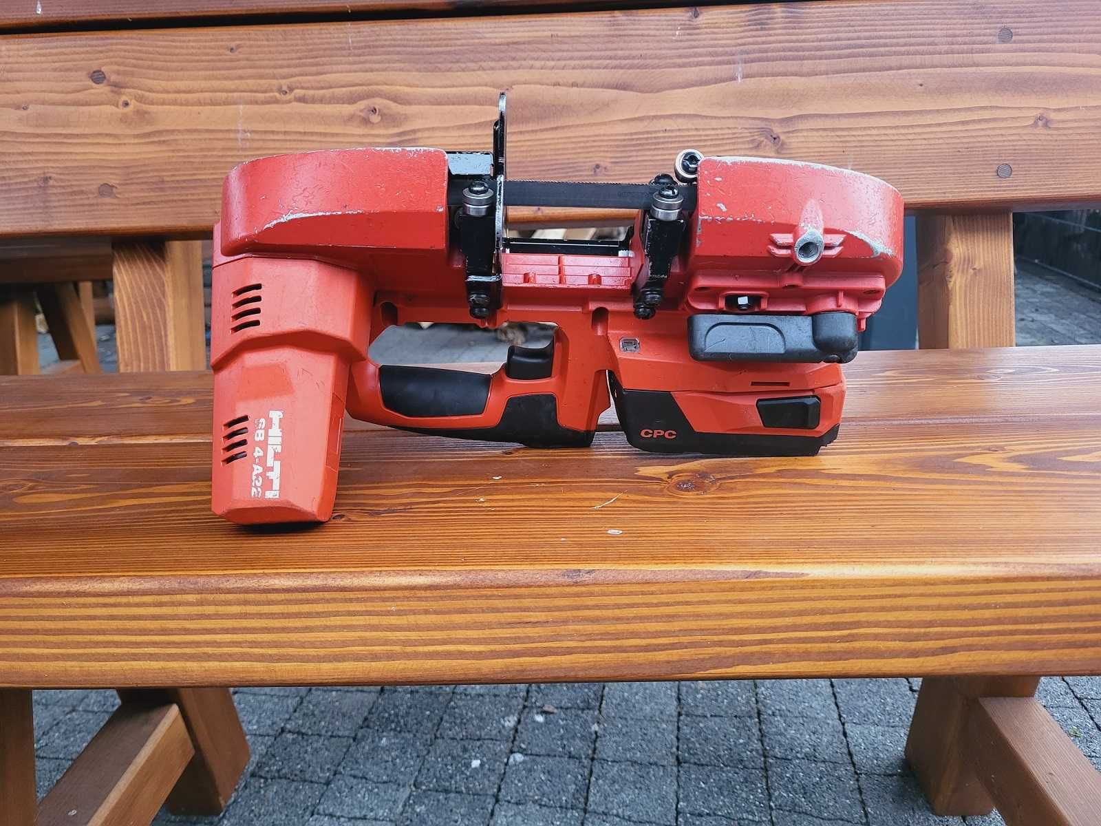 Piła taśmowa Hilti SB 4-A22  + Aku. 4.0Ah Ładna !!