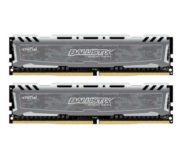 Crucial 8GB 2666MHz Ballistix Sport Grey CL16 DDR4