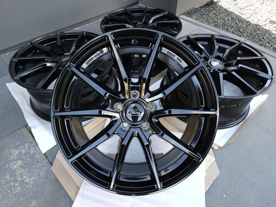 Ford 18 " Nowe 5x108 Mondeo Kuga S-Max Escape Edge Focus Czarne Felgi