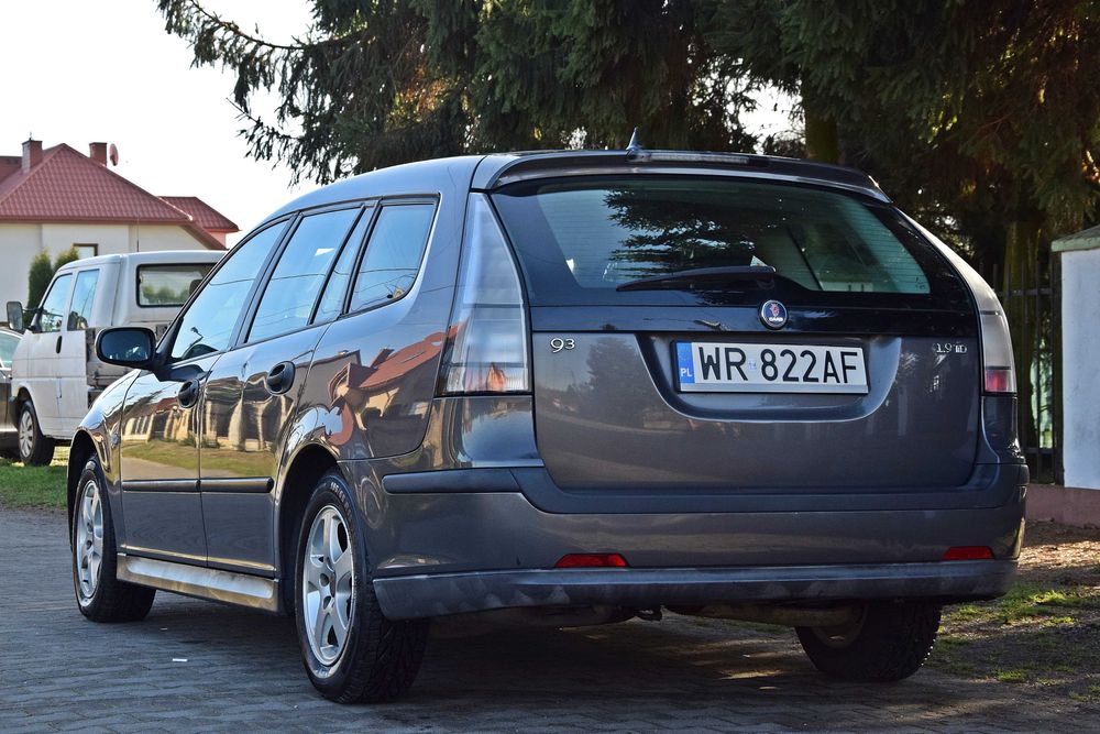 SAAB 9-3 1.9 TiD 120KM Kombi Klimatyzacja Elektryka 2006 ROK!