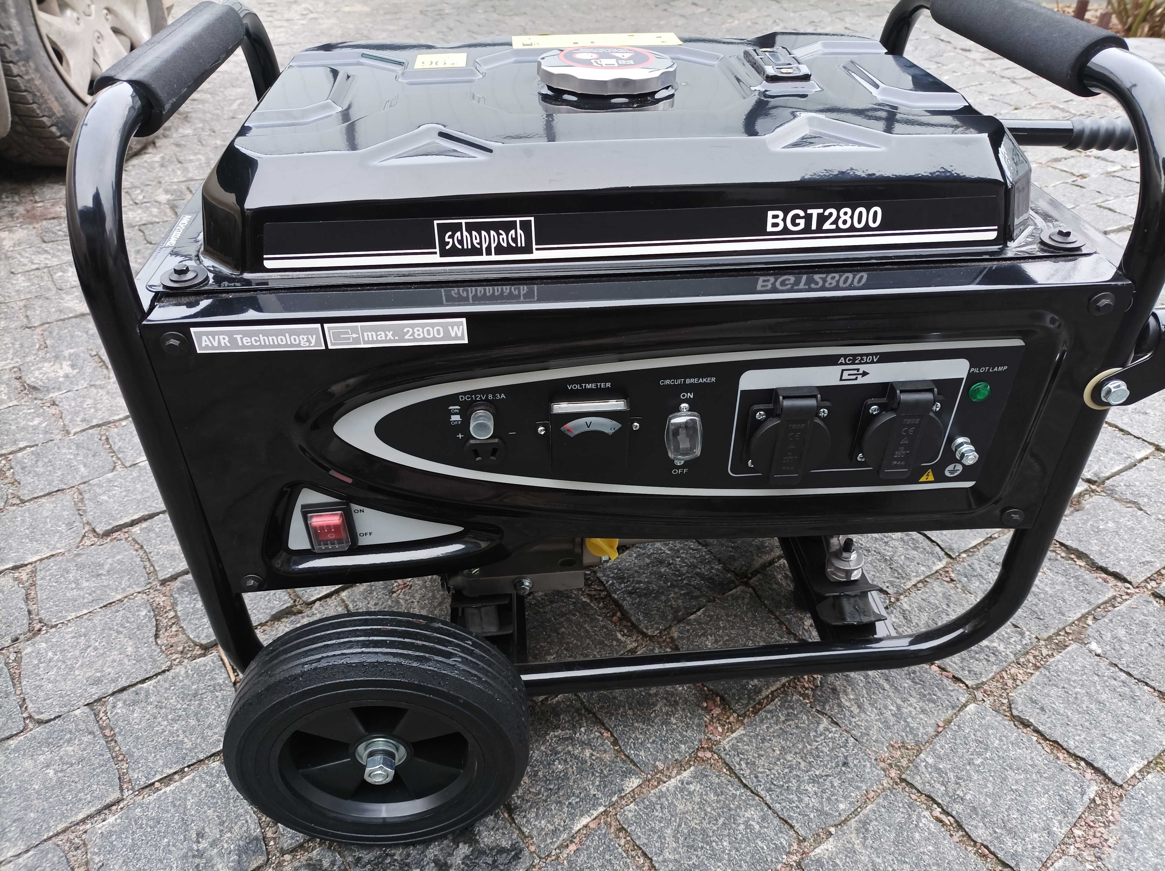 Бензиновий генератор Scheppach BGT 2800