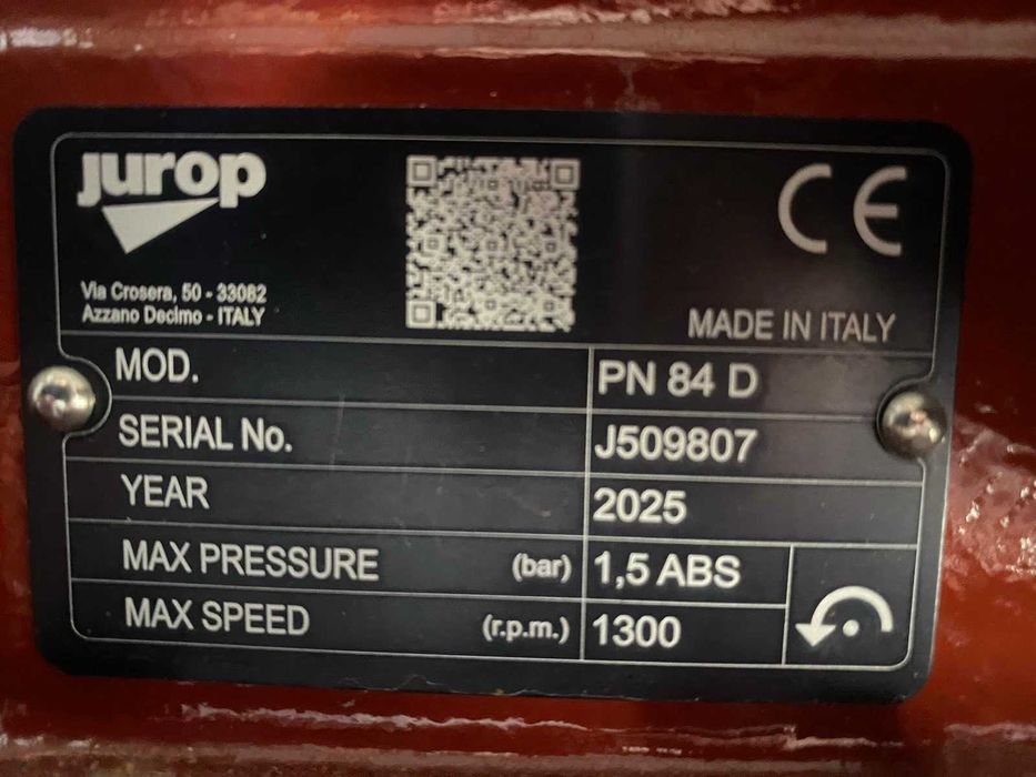 Насос вакуумний JUROP PN 84