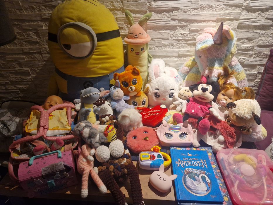 Mega zestaw zabawek i akcesoria do pływania dla dziewczynki