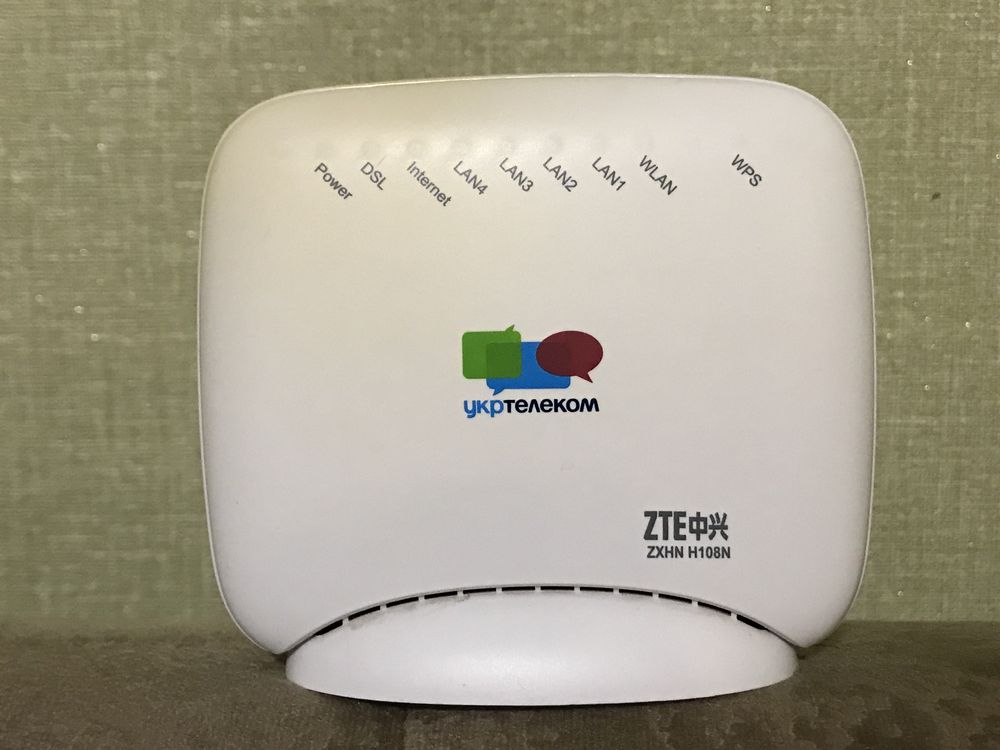 Модем ZTE ZXHN H108N с Wi-Fi
