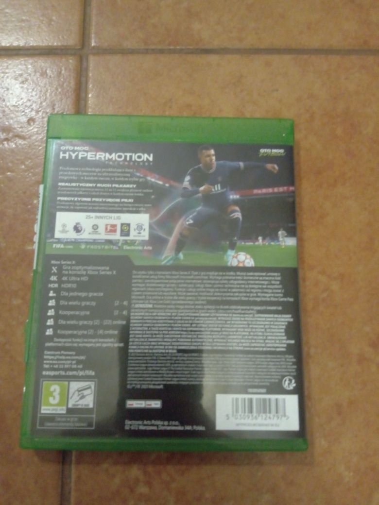 FIFA 22 na Xbox series X