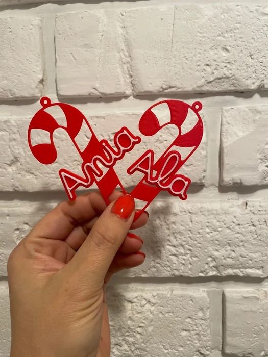 Bombki laski cukrowe z imieniem