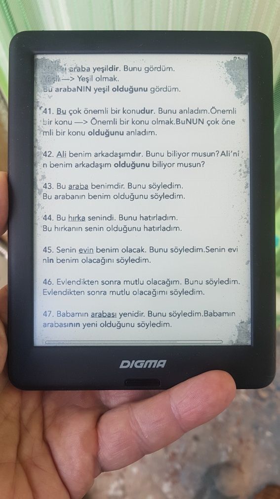 Bookreader 6" на Android - всеформатная Digma x600 (экран под замену)