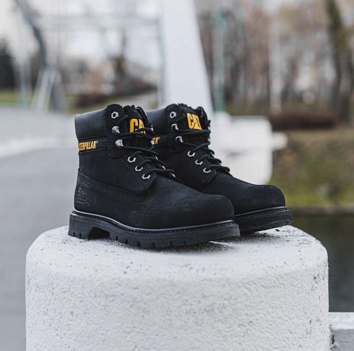 36-45 зимние ботинки CAT Caterpillar Colorado black (NEW IN BOX)