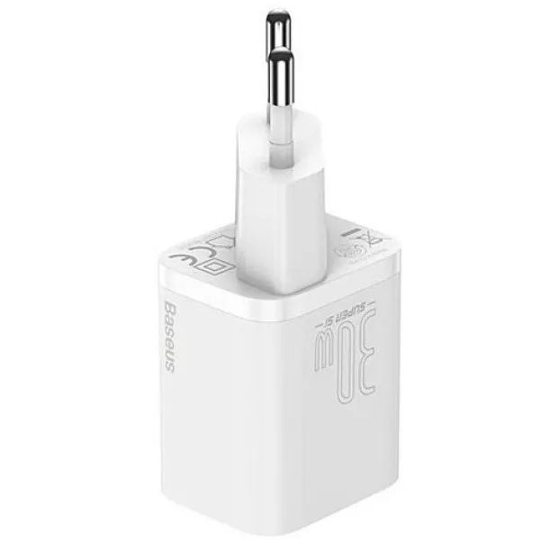Мережевий зарядний пристрій, блок живлення baseus 30w