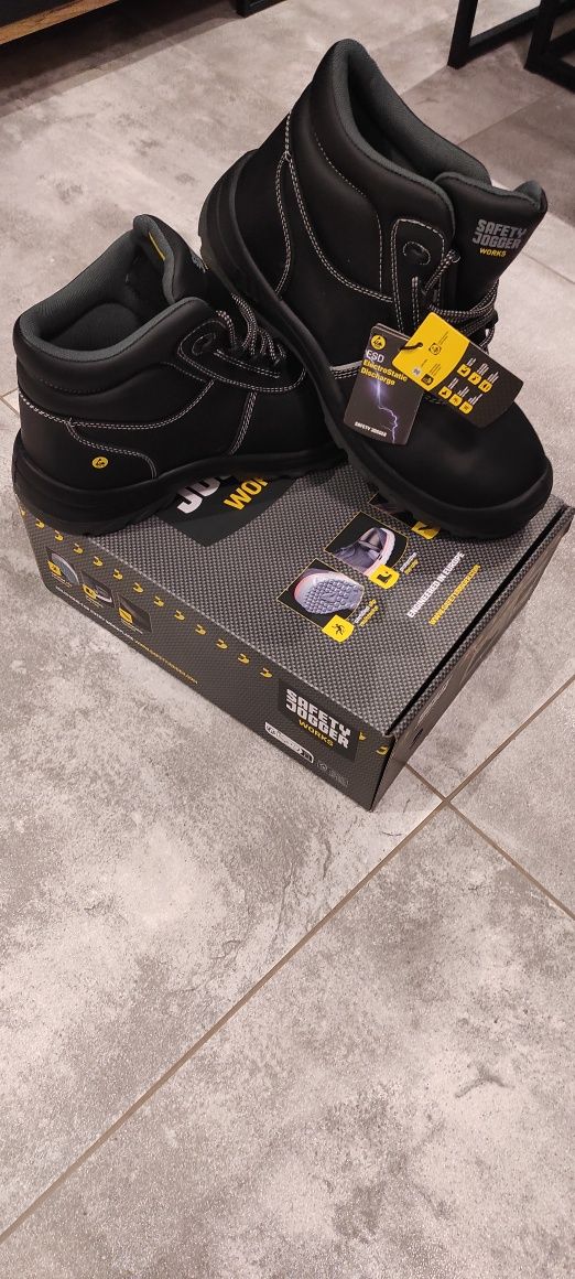 Buty Przemysłowe Safety Jogger EOS kl. S3 rozmiar 45
