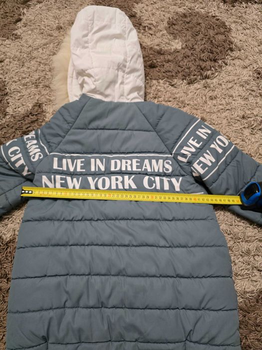 Пуховик для дівчинки 32 розмір