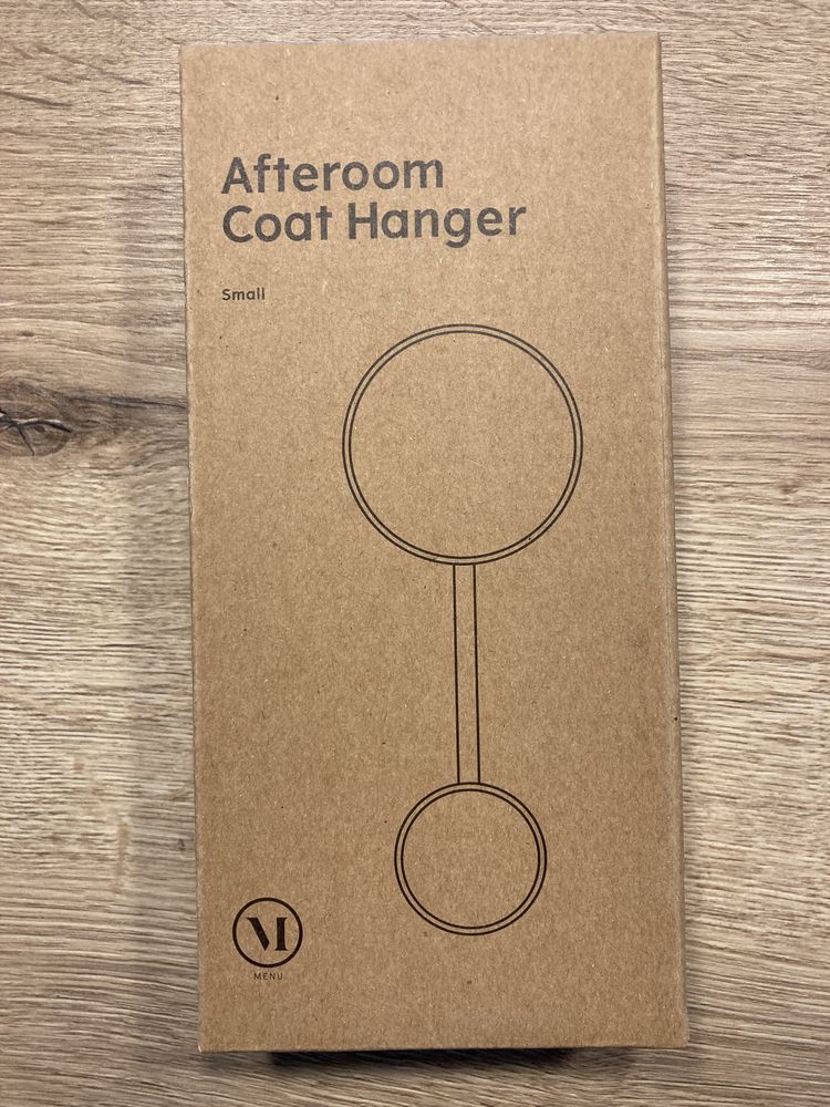 Afteroom wieszak czarny, coat hanger small
