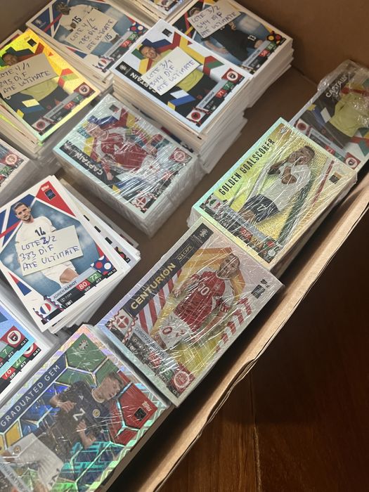 cartas da coleção UEFA Euro 2024 Match Attax da Topps