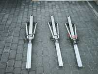Aluminiowe uchwyty/ bagażnik rowerowy na dach samochodowy