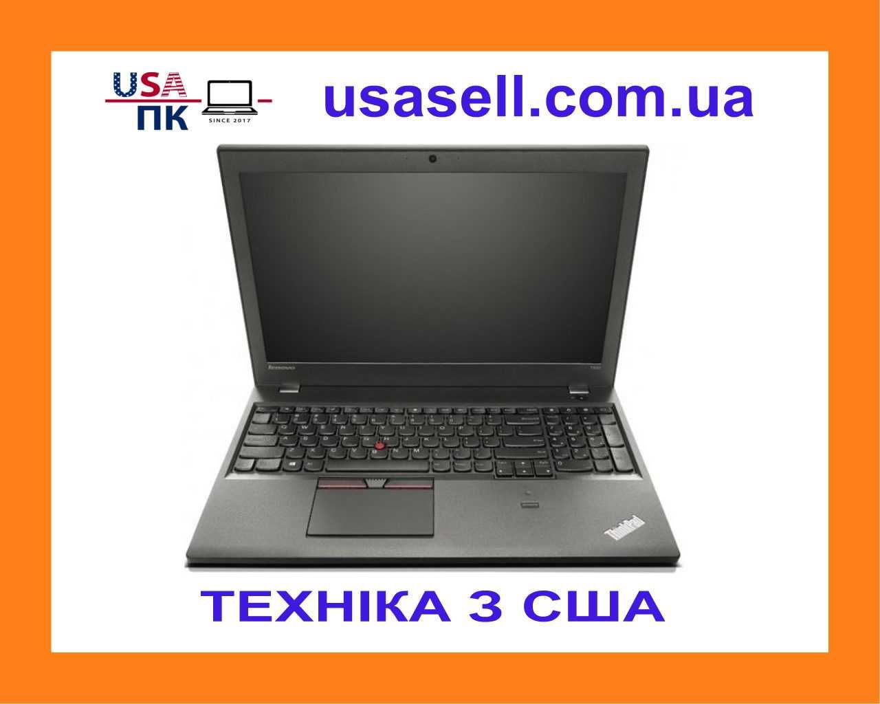 Для офиса Lenovo ThinkPad T550 / i5-5300u / 16Gb / 256Gb SSD / Full'HD