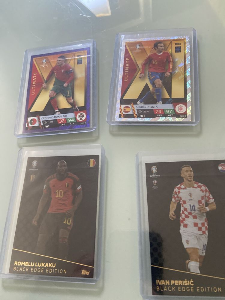 Lote cartas Euro 2024