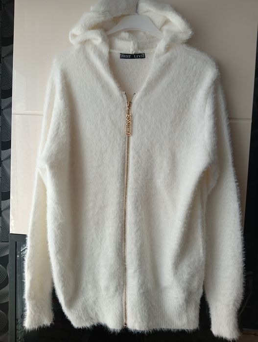 Sweterek damski alpaka nowy biust 110