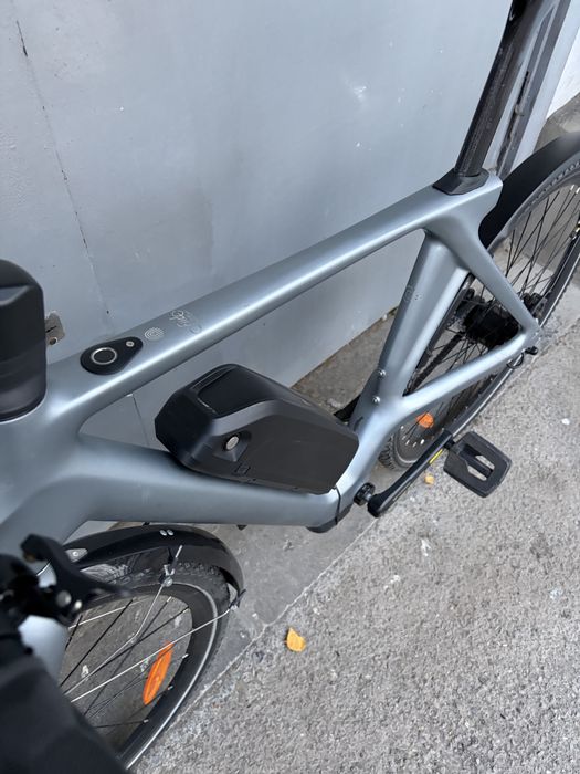 Карбоновий електро велосипед Fiido, розмір 55см, зимові покришки