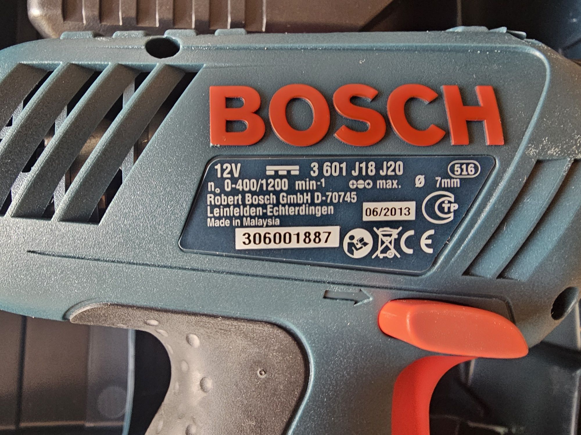 Шуруповёрт аккумуляторный Bosch GSR 12-2