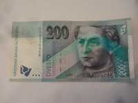 Banknot Slowacja 200 Korun 2002 Slovensko Bardzo dobry stan