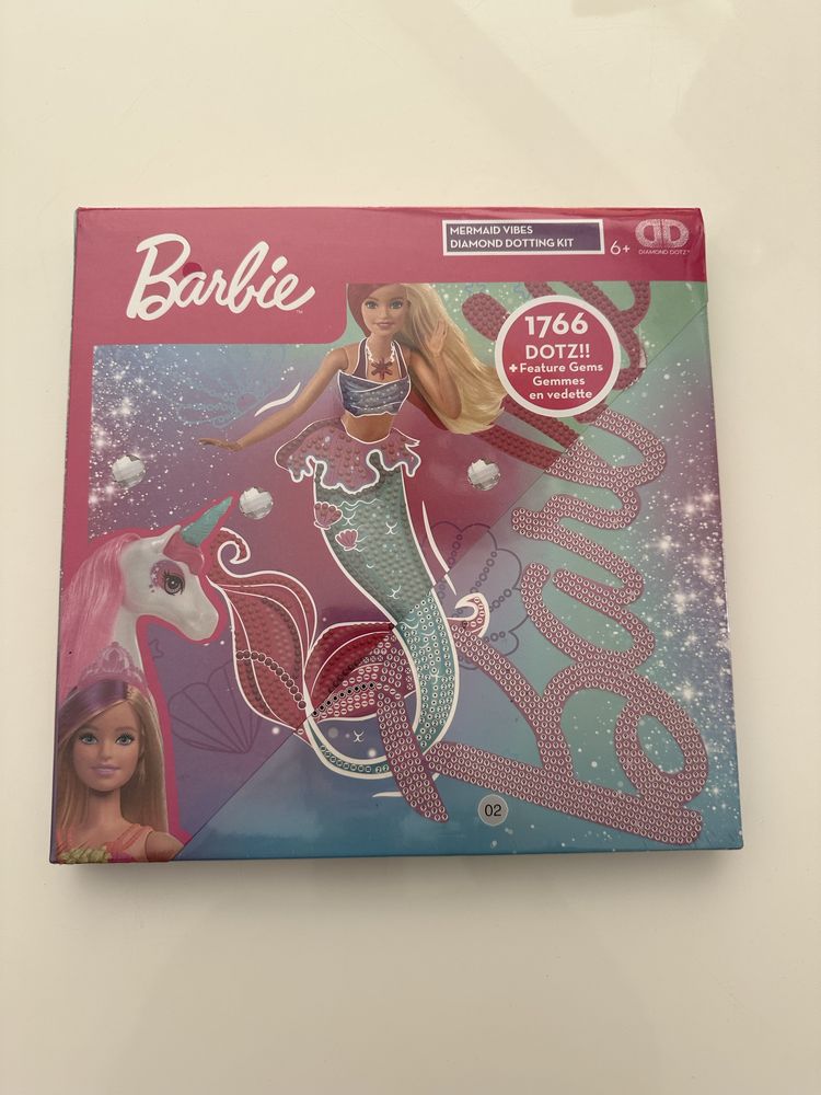 Zestaw kreatywny haft diamentowy barbie