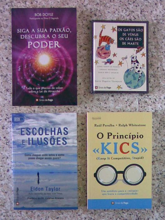 Lote com 15 livros da editora Sinais de Fogo - venda individual
