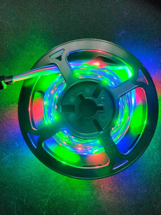 Світлодіодна RGB LED стрічка 3 метри 5v + Bluetooth