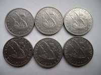 Lote de 6 moedas   5 Escudos 1978