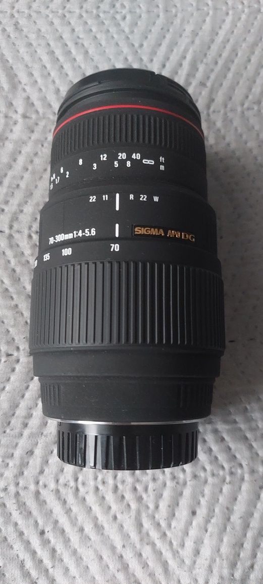 Obiektyw do aparatu Sony Sigma APO  DG 70-300 (Uszkodzony)