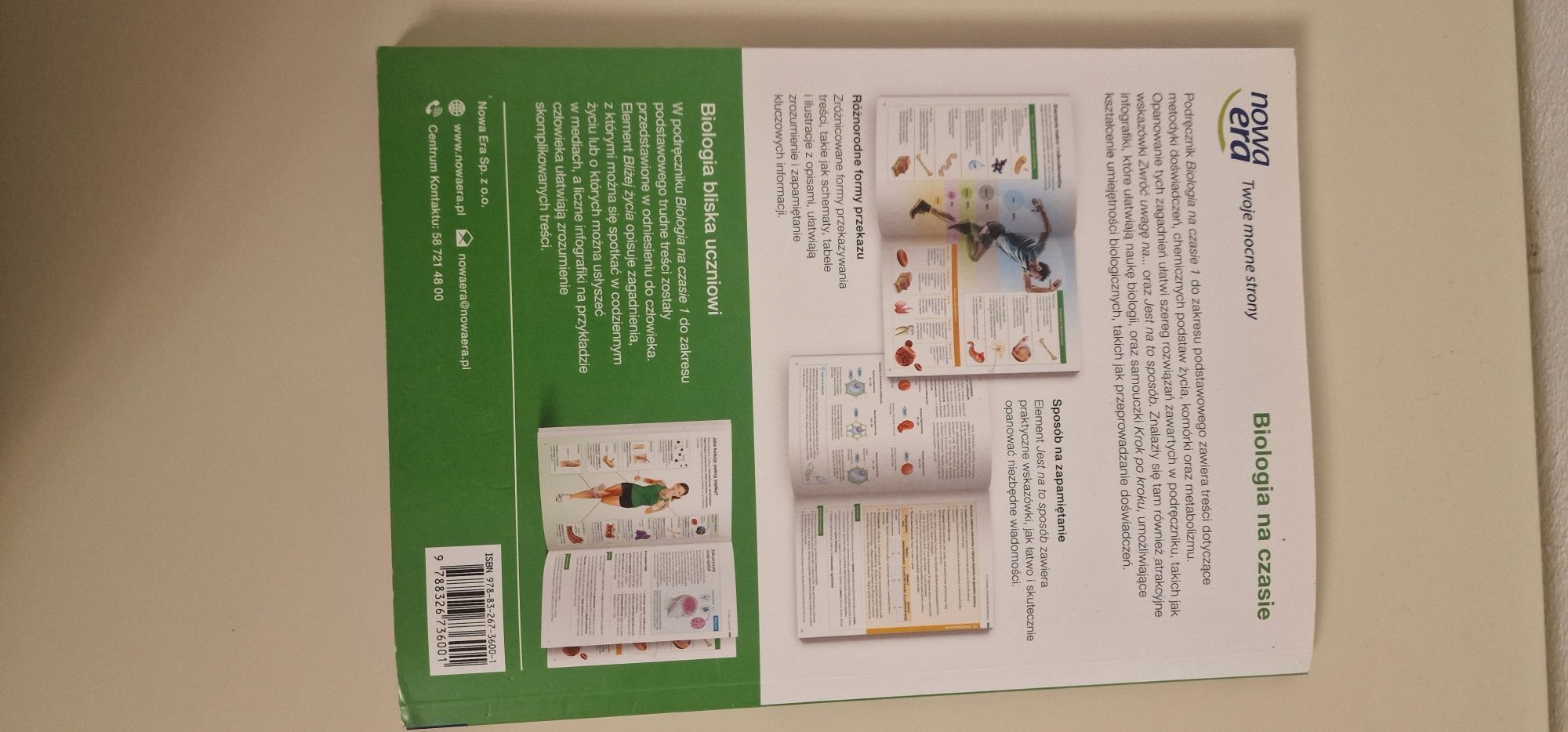 Biologia na czasie 1 nowa era liceum technikum jak nowa
