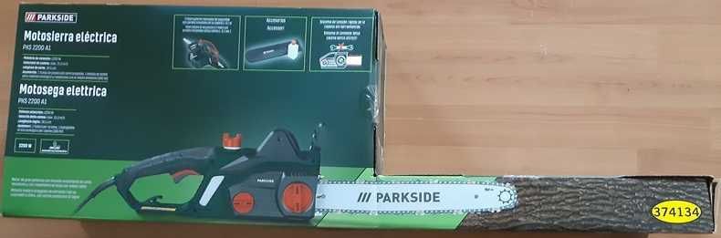 Motoserra eléctrico Parkside