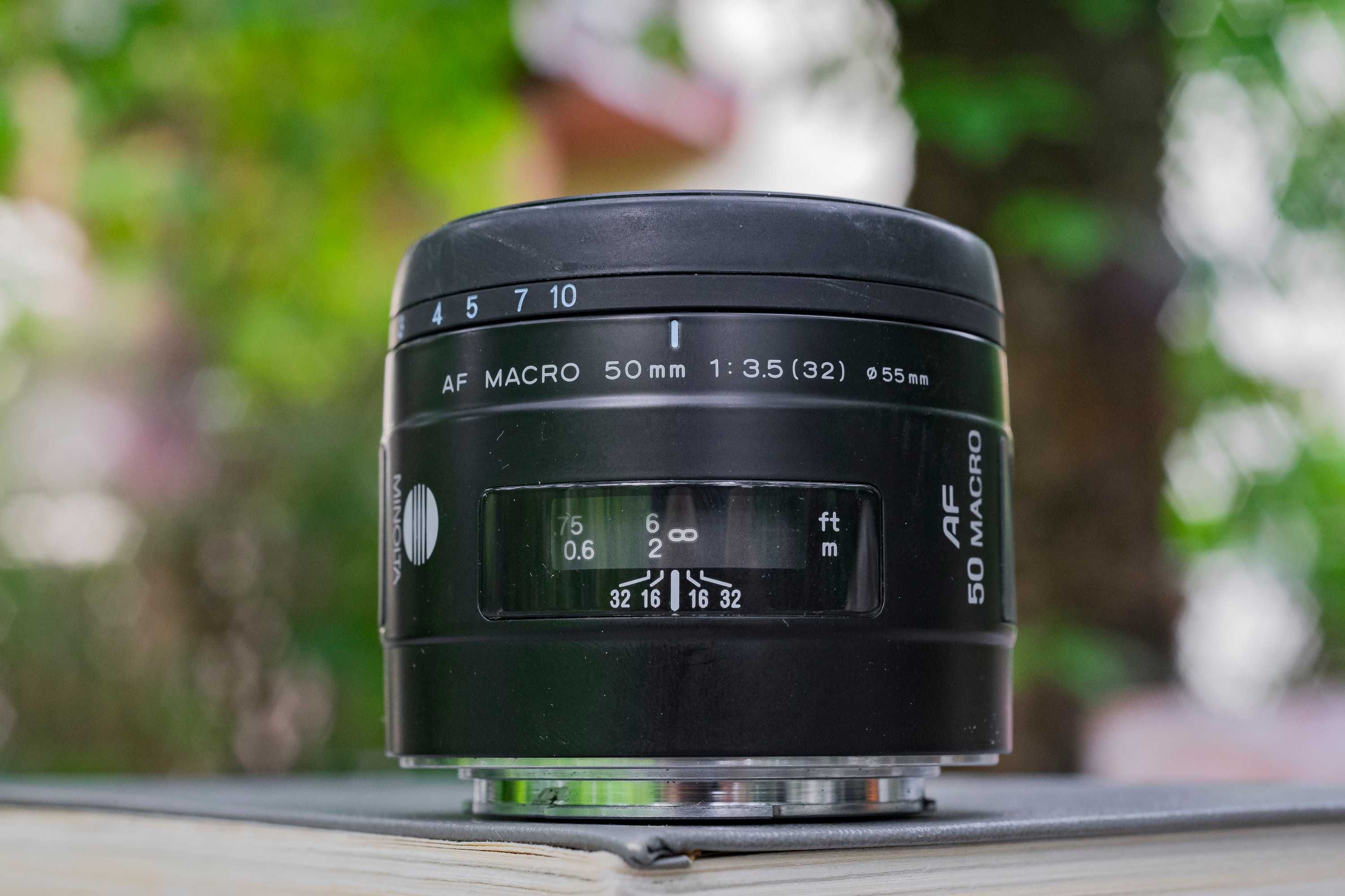 Minolta AF 50mm f3.5 Macro obiektyw Sony A