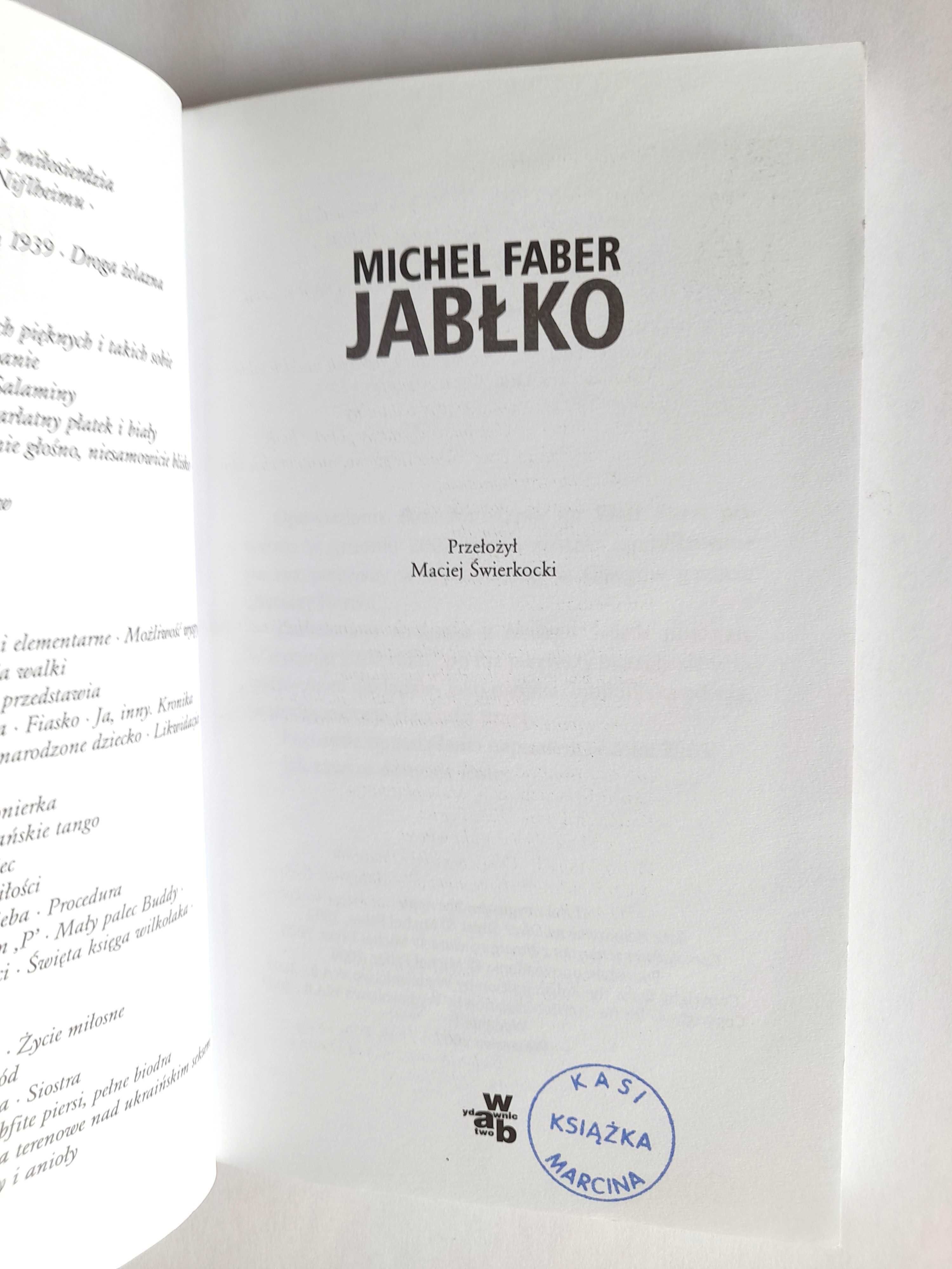 JABŁKO Michel Faber