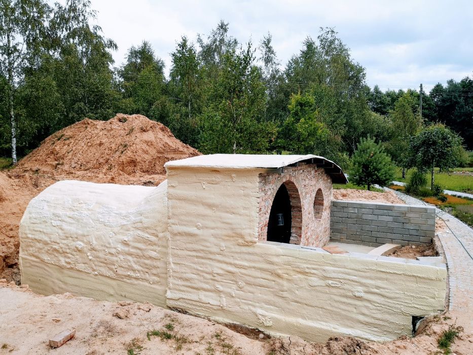 Ocieplanie ocieplenie poddasza dachu fundamentów pianką pur piana pur