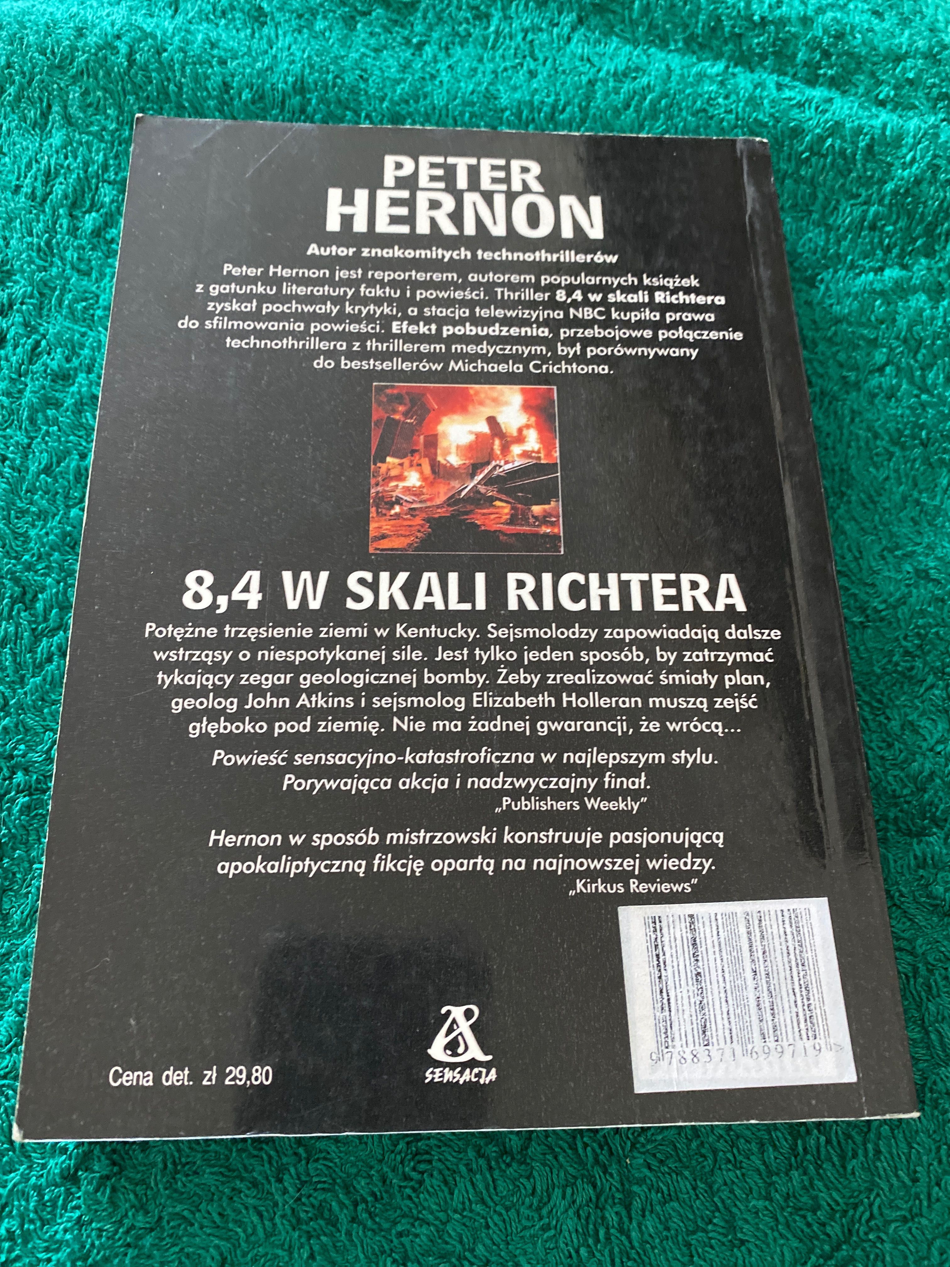 Peter Hernon - 8,4 w skali richtera