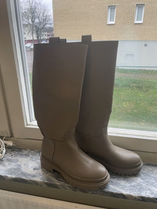 Сапоги. Чоботи. H&M шкіряні