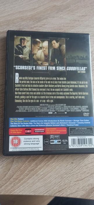 The Departed film DVD