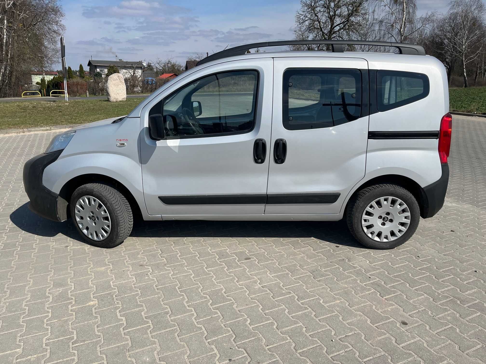 Citroen N emo 1,4 hdi klima 167 przebiegu zadbany komplet kół letnich