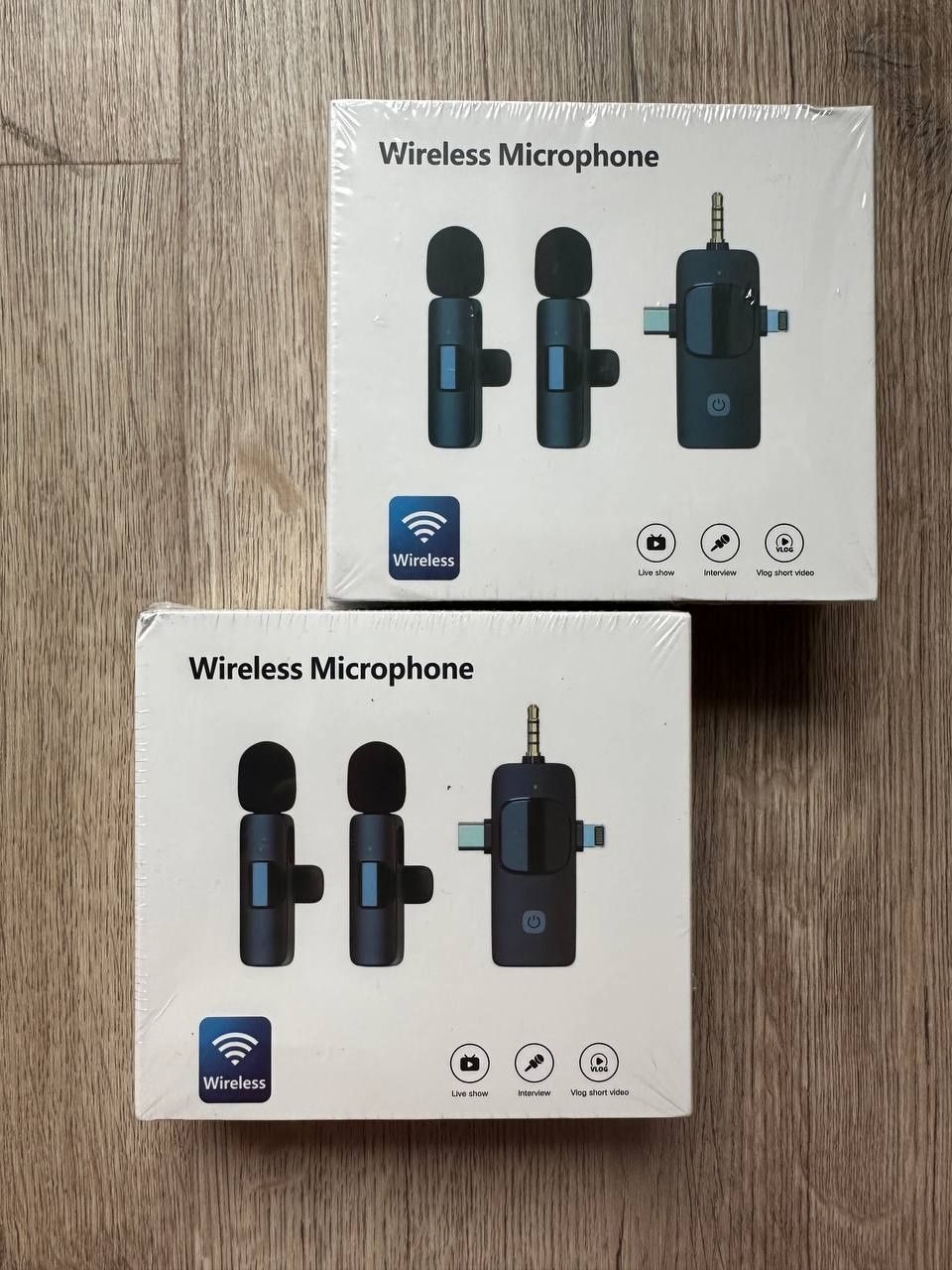 Мікрофон k15 для iphone/Android бездротовий/ петличний
